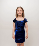 Girls Short Sleeve Corset Dress