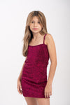 Girls Sequin Tank Dress